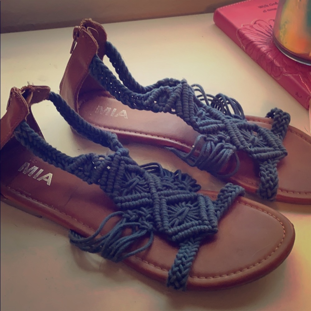 Woven sandals